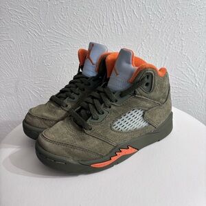 Jordan Kids Air Jordan 5 "Olive" sneakers size 11C